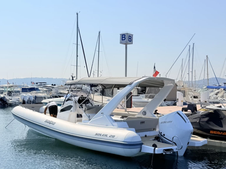 RIB hire in Juan-les-Pins - Salpa Salpa Soleil 28