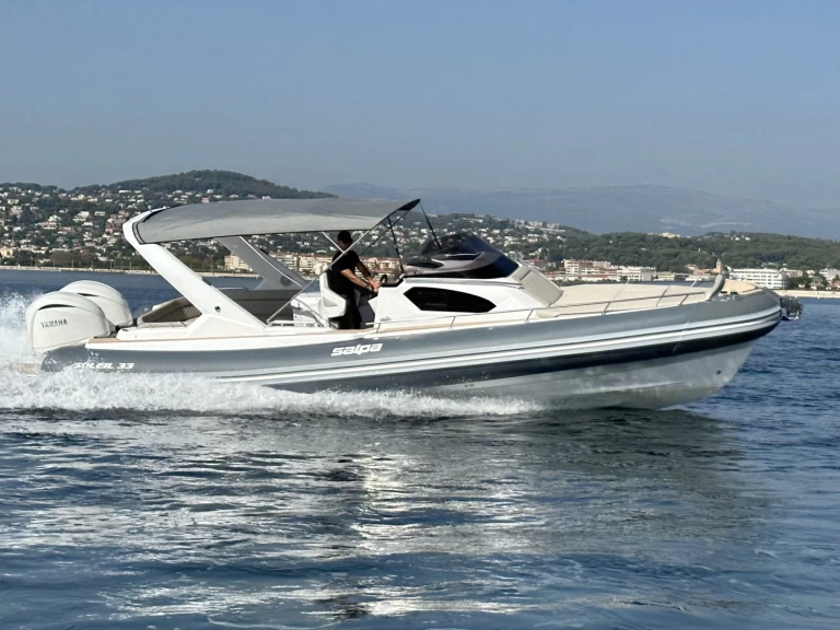 Yacht hire Juan-les-Pins cheap salpa 33