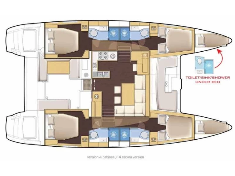 Hire a Lagoon Lagoon 450 F Alimos