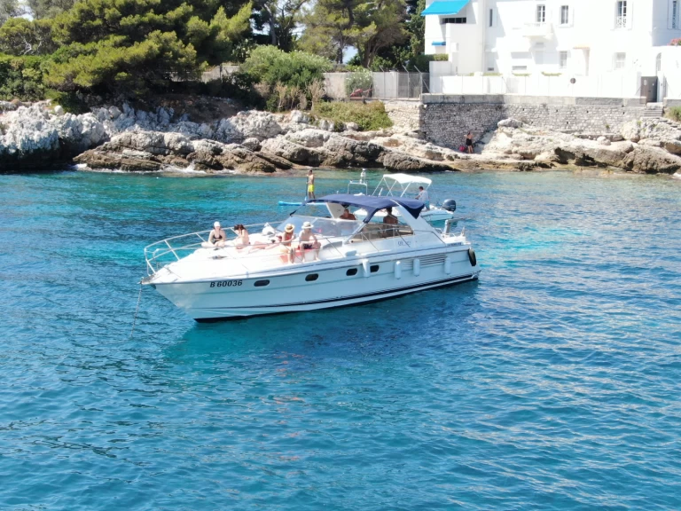 Fairline Targa 42 charter bareboat or skippered in  Cannes