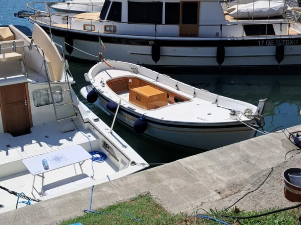 gozzo ligure gozzo 75 charter bareboat or skippered in  Ameglia