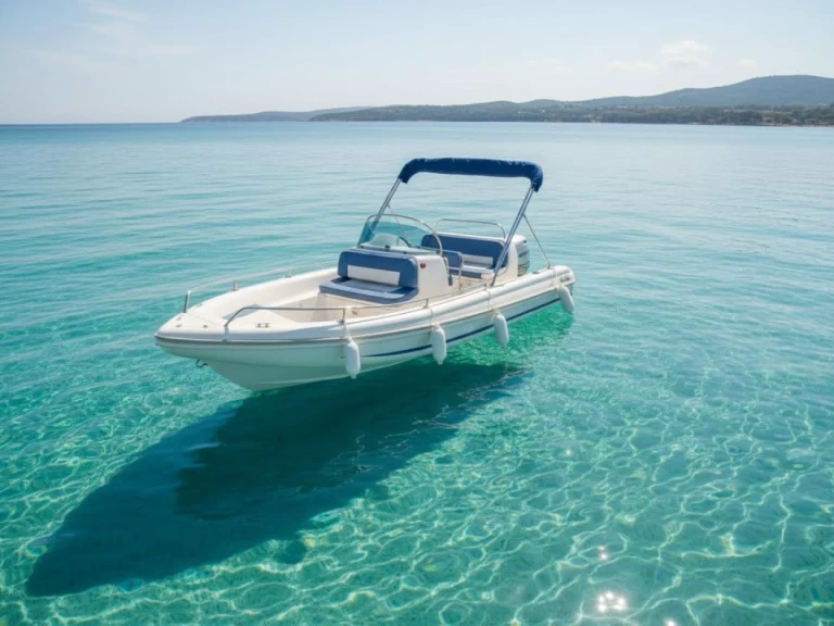 Yacht charter Port de Cannes Marina - Quicksilver Alboran 550 open on SamBoat