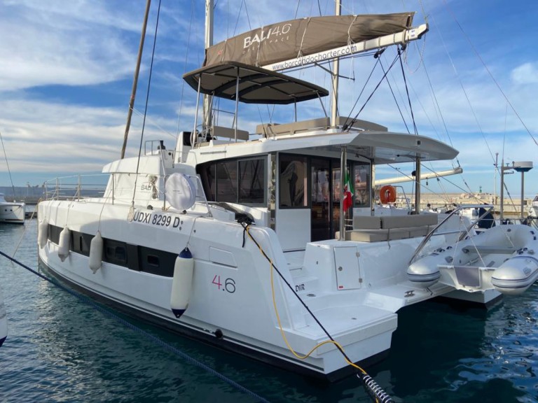 Bali Bali 4.6 charter bareboat or skippered in  Baie de Marigot