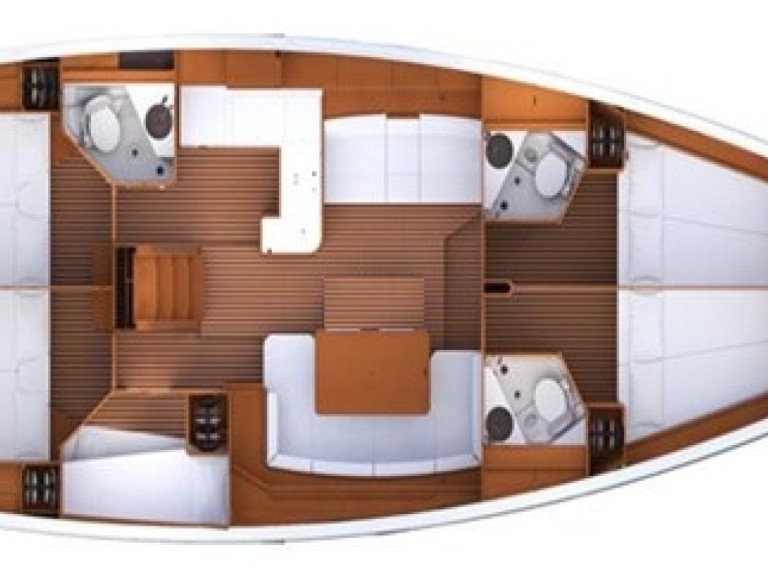 Sailboat hire in Lávrio - Jeanneau Jeanneau 53