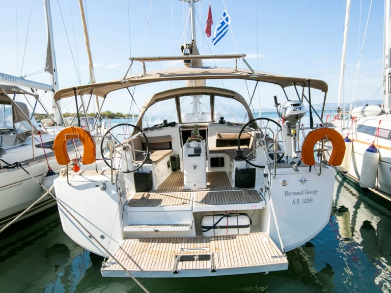 Jeanneau Sun Odyssey 440 charter bareboat or skippered in  Kos