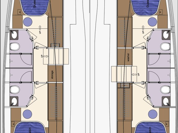 Hire a HeySea Seaview 50 Marsh Harbour