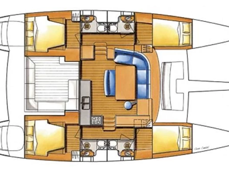 Catamaran hire in Nettuno - Lagoon Lagoon 44