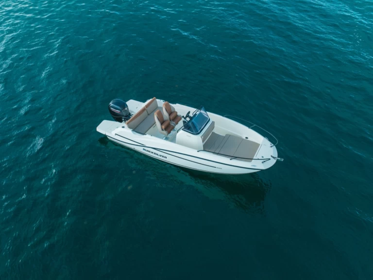 Quicksilver Activ 605 Open charter bareboat or skippered in  Calp / Calpe