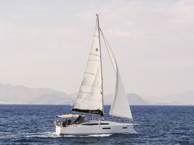 Jeanneau Sun Odyssey 380 charter bareboat or skippered in  Rhodes (City)