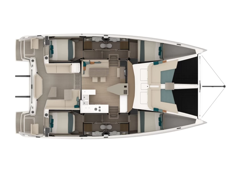 Hire Catamaran Nautitech with a boat licence