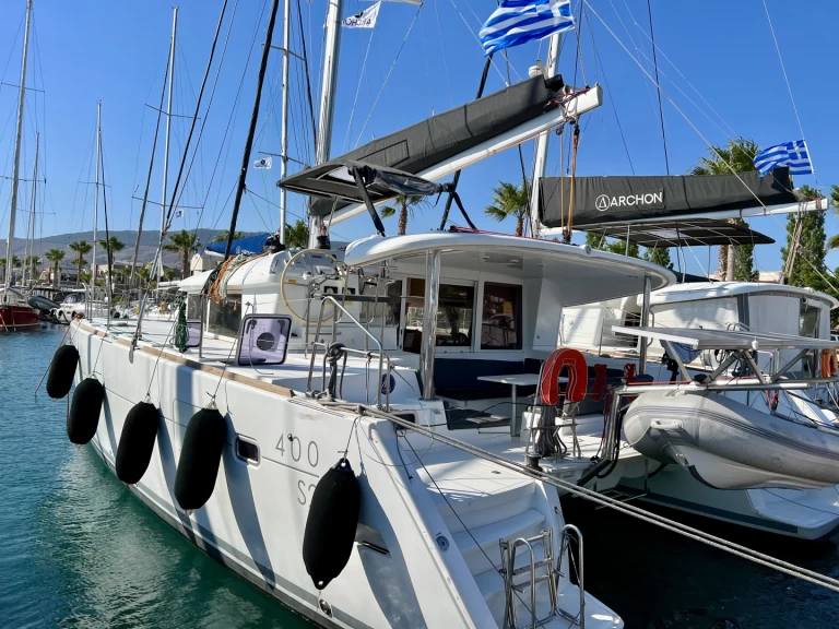 Hire Catamaran with or without skipper Lagoon Tourlos