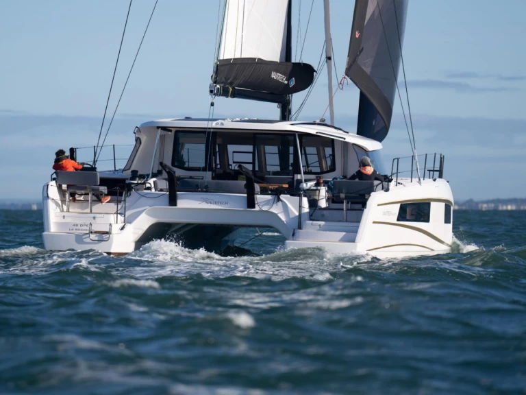 Nautitech Nautitech 48 Open charter bareboat or skippered in  Lávrio