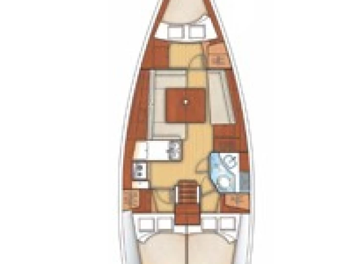 Hire Sailboat Bénéteau with a boat licence