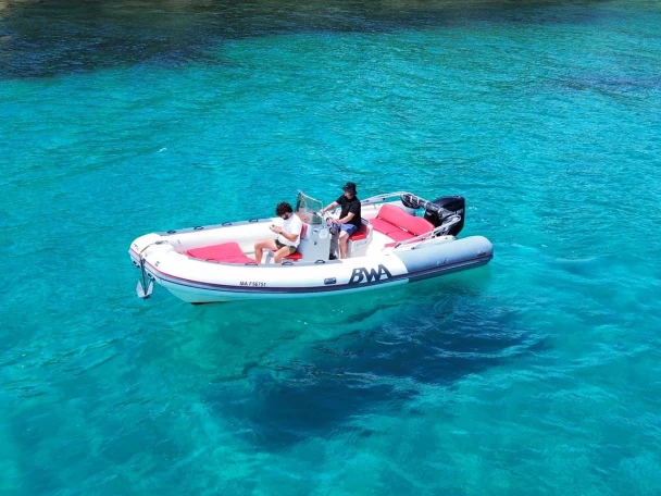 Hire RIB with or without skipper Bwa Gapeau