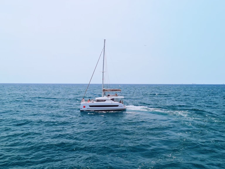 Yacht hire Barcelona cheap Bali Catspace Voile