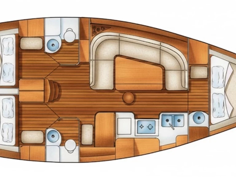 Yacht charter Antibes - Jeanneau Sun Charm 39 on SamBoat