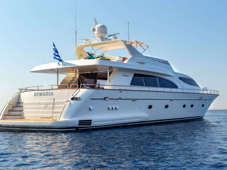 Hire Luxury Yacht with or without skipper Falcon Ellinikó