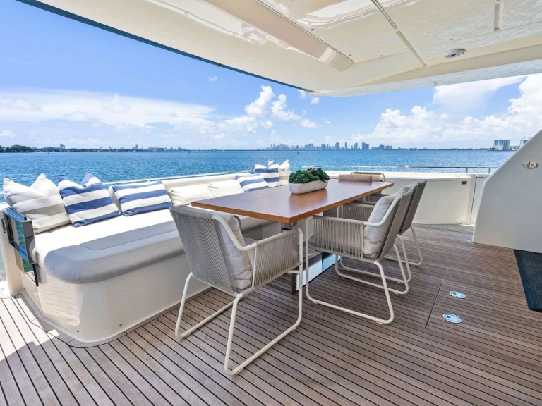 Hire a Ferretti THE BRASS RING Fort Lauderdale
