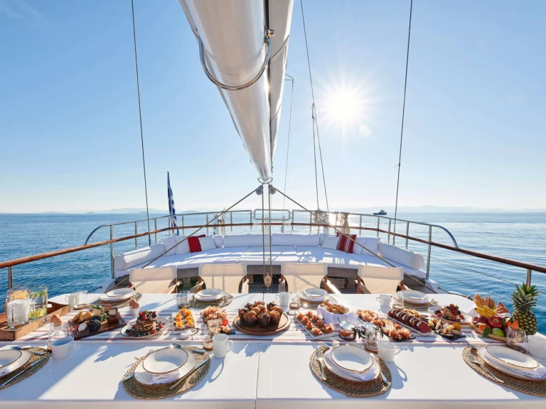 Luxury Yacht hire in Piraeus - Custom Gulet-Motor Sailor WHITE PEARL