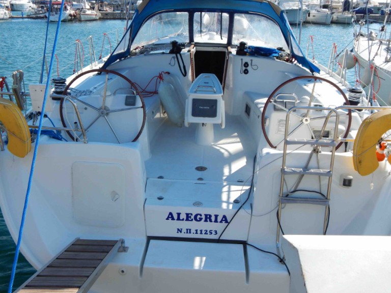 Bénéteau Cyclades 50.5 charter bareboat or skippered in  Néa Péramos