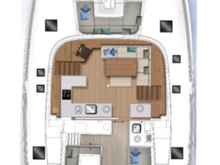 Yacht charter Alimos - Lagoon Lagoon 46 on SamBoat