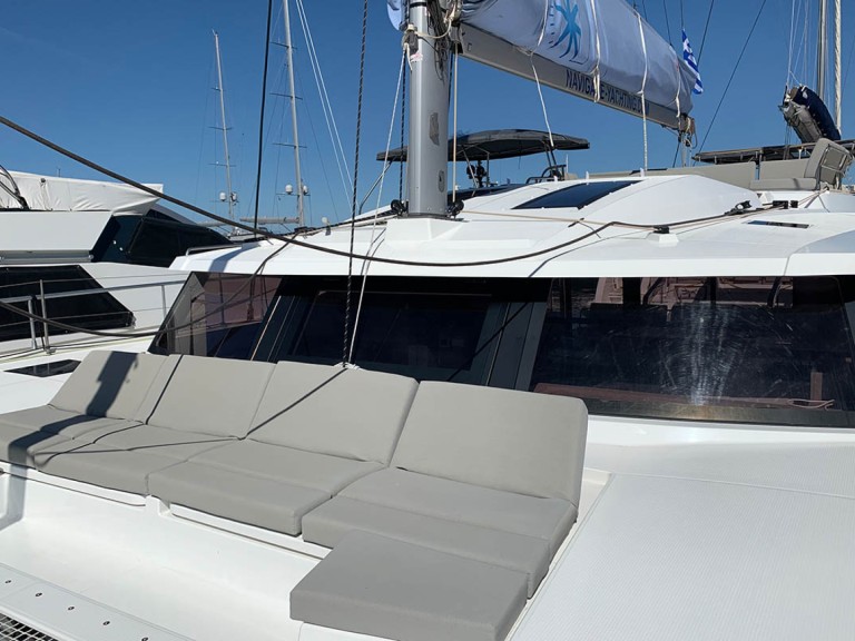 Fountaine Pajot Elba 45 charter bareboat or skippered in  Alimos
