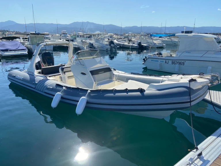 Lomac 790 in charter bareboat or skippered in  Ajaccio