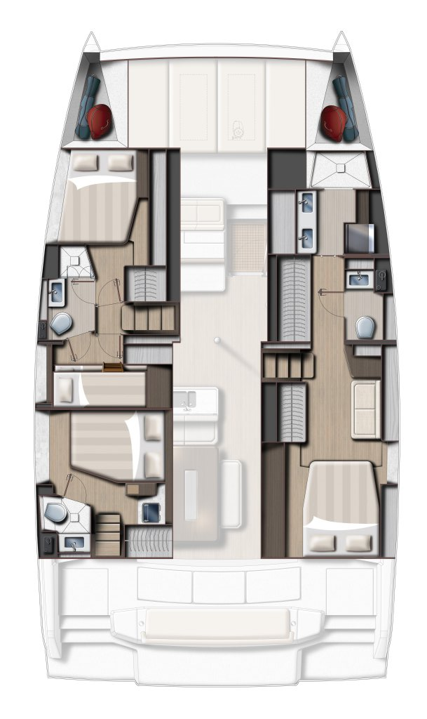 Bali Bali 4.6 charter bareboat or skippered in  Marsh Harbour