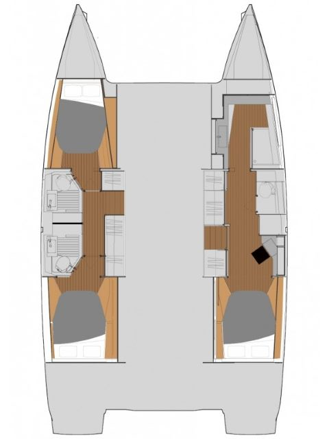 Hire Catamaran with or without skipper Fountaine Pajot Annapolis