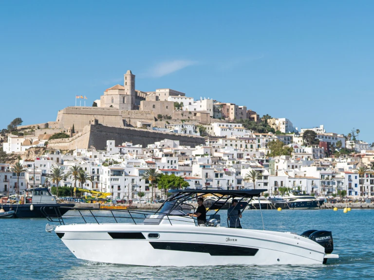 Yacht hire Ibiza Town cheap Saver 870 WA