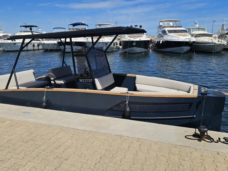 E-soleboat E-sole 750 charter bareboat or skippered in  Saint-Florent