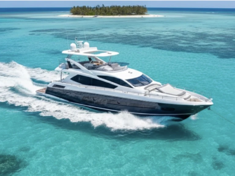 Luxury Yacht hire in Miami Beach - Sunseeker 80 Yacht