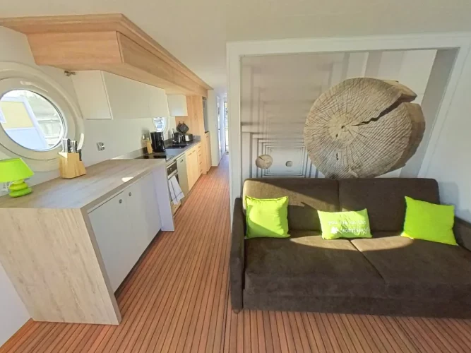 Canal boat to hire Buchholz at the best price