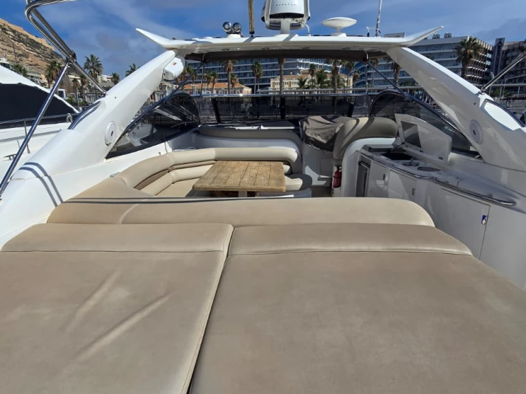Luxury Yacht hire in Alicante - Sunseeker Camargue 50