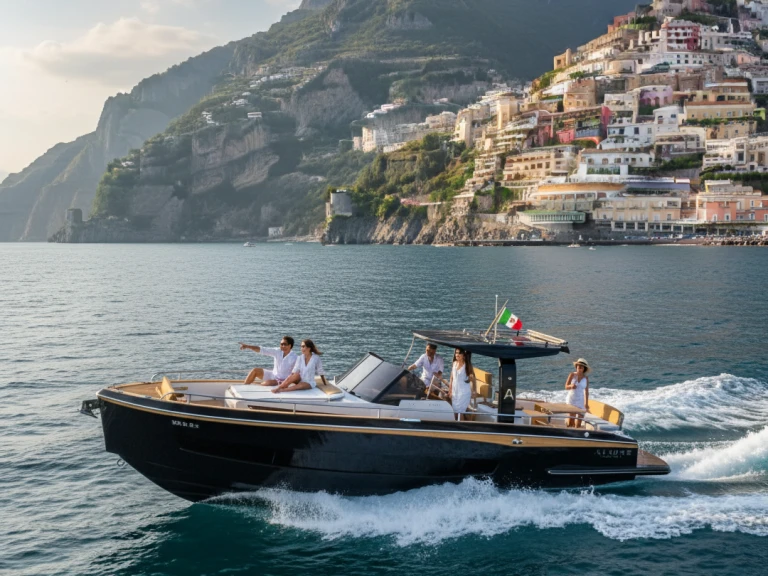 Motorboat to hire Positano at the best price