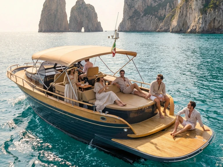 Hire Motorboat with or without skipper Nautica Esposito Sorrento