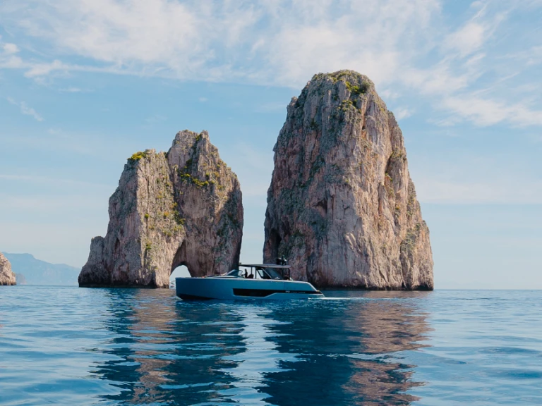 Cranchi A 46 Luxury Tender charter bareboat or skippered in  Sorrento