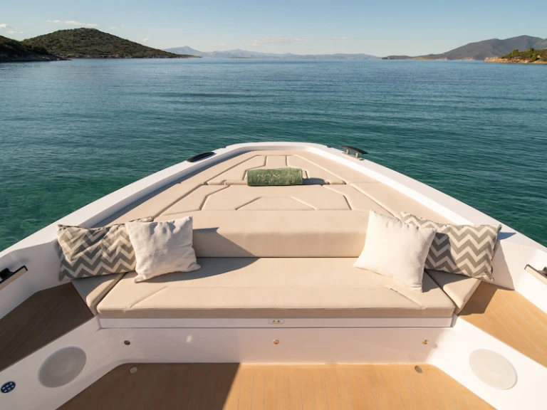 Technohull XPD 46 charter bareboat or skippered in  Olympic Marine