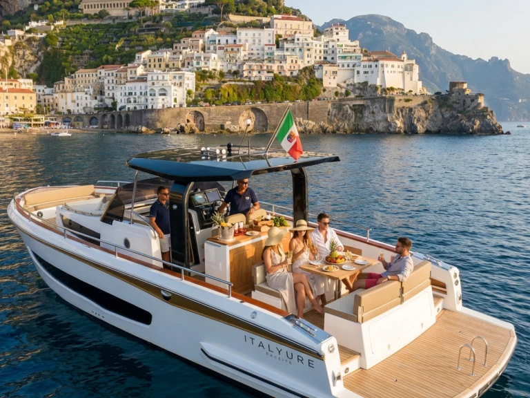 Yacht hire Porto di Amalfi Marina Coppola cheap 38