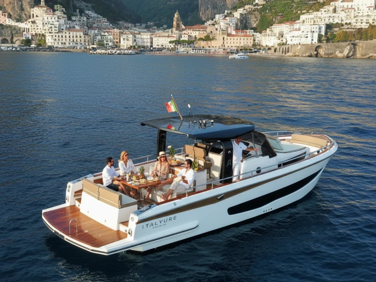 Motorboat hire in Porto di Amalfi Marina Coppola - Allure 38