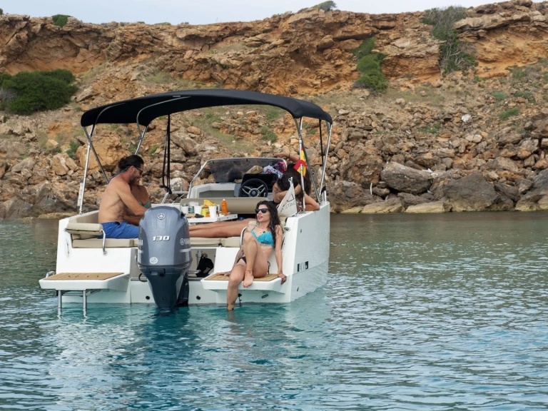 Nuva Nuva M6 charter bareboat or skippered in  Fornells