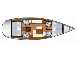 Yacht hire Keramotí cheap Sun Odyssey 49i