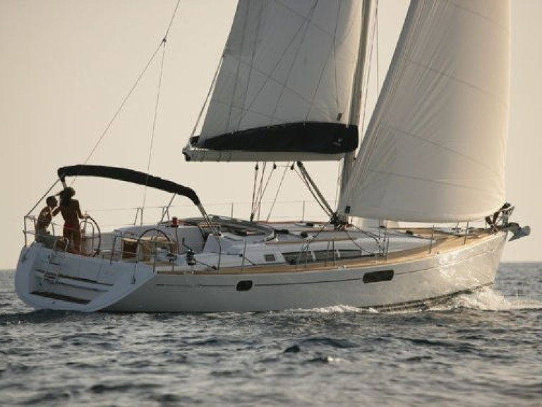 Yacht hire Keramotí cheap Sun Odyssey 49i