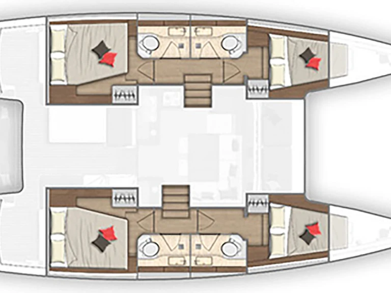 Catamaran hire in Paros (Island) - Lagoon Lagoon 40