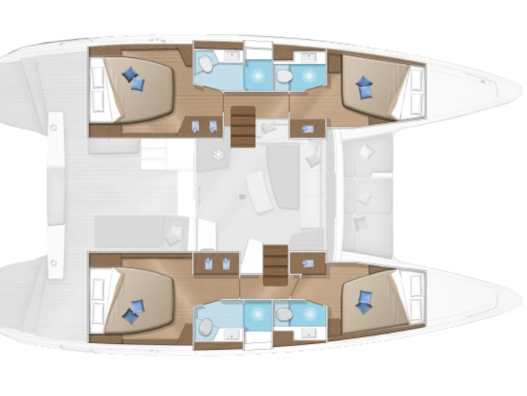 Catamaran to hire Santorini (Island) at the best price