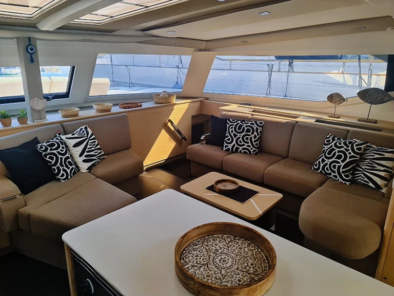 Hire a Fountaine Pajot Aura 51 Néa Péramos