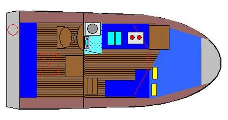 Hire Motorboat with or without skipper  Woudsend