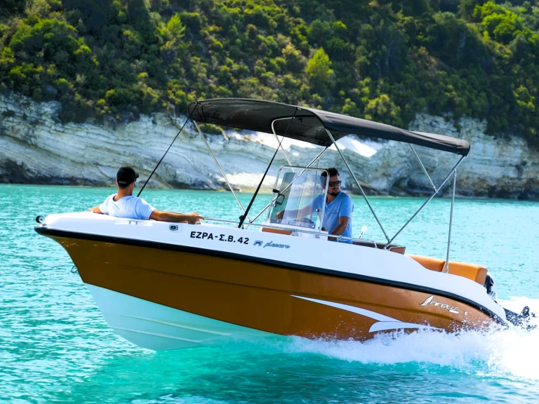 Nireus Ω53 charter bareboat or skippered in  Psarou