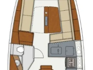 Yacht hire Biograd na Moru cheap Hanse 345