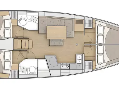 Bénéteau Oceanis 40.1 charter bareboat or skippered in  Palma de Mallorca